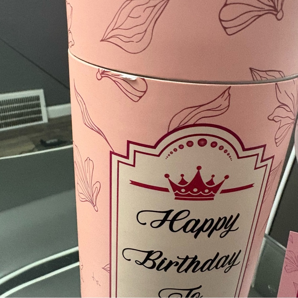 30th Birthday Vintage 1995 Wine Glass with Gift Box and Message Card - Picture 5 of 6